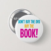 DVDを、買います本を買わないで下さい 缶バッジ (正面&裏面)