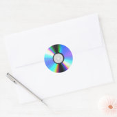 DVDステッカー ラウンドシール (封筒)