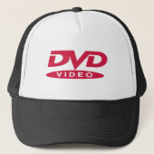 DVD Red Logo - Cap キャップ (正面)