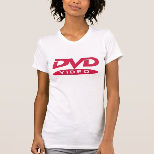 DVD Red Logo - Women Tシャツ (正面)