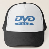 DVD Video Blue Logo - Cap キャップ (正面)