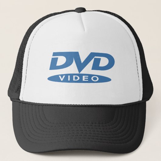 DVD Video Blue Logo - Cap キャップ (正面)