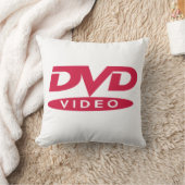 DVD Video Red Logo - Cushion クッション (ブランケット)