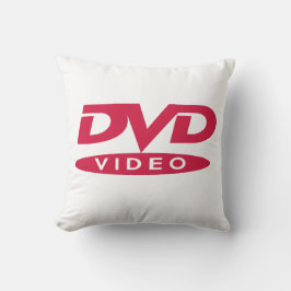DVD Video Red Logo - Cushion クッション