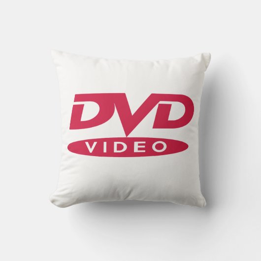 DVD Video Red Logo - Cushion クッション (正面)