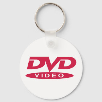 DVD Video Red Logo - Keys キーホルダー