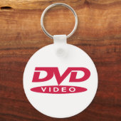 DVD Video Red Logo - Keys キーホルダー (裏面)