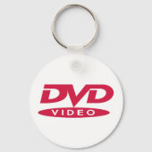 DVD Video Red Logo - Keys キーホルダー (裏面)