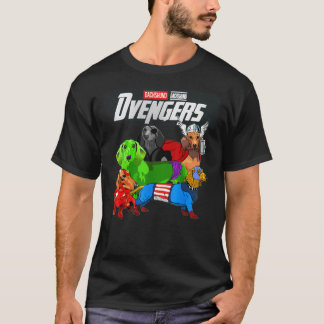 Dvengers Tシャツおもしろい犬ダッシュンドギフト男性へ Tシャツ