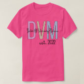 DVM 2022 Doctor of Veterinary Medicine Graduation Tシャツ (デザイン正面)