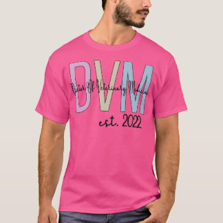 DVM 2022 Doctor of Veterinary Medicine Graduation  Tシャツ