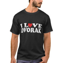 Dvorakの恋人のクラシック音楽のTシャツ