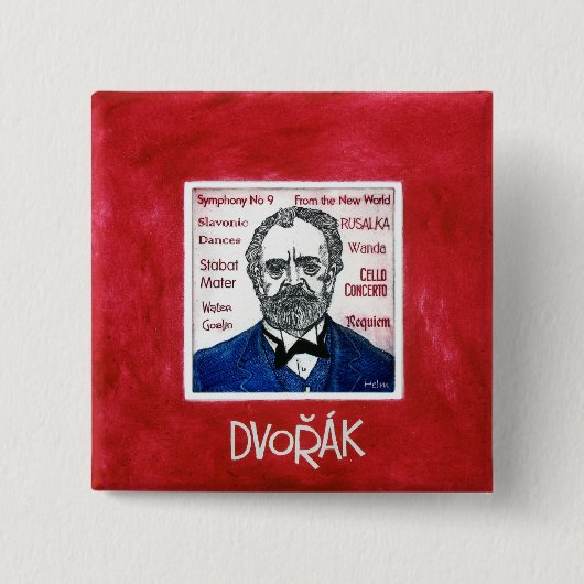 Dvorak 缶バッジ (正面)
