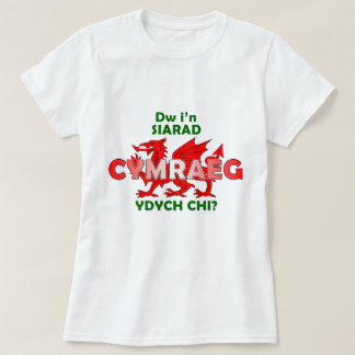 Dwのi'nのsiaradのCymraegのcrys-T Tシャツ