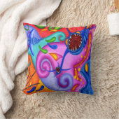 Dwainizmsの"パーティーのPoopers"の装飾用クッション16 x 16 クッション (ブランケット)