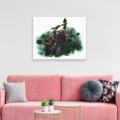 Dwalin、Nori、Bofurの図 キャンバスプリント (インサイチュ (リビング))