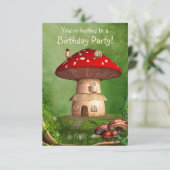 Dwarf Land Kids 3.5x5招待状 招待状 (スタンド正面)