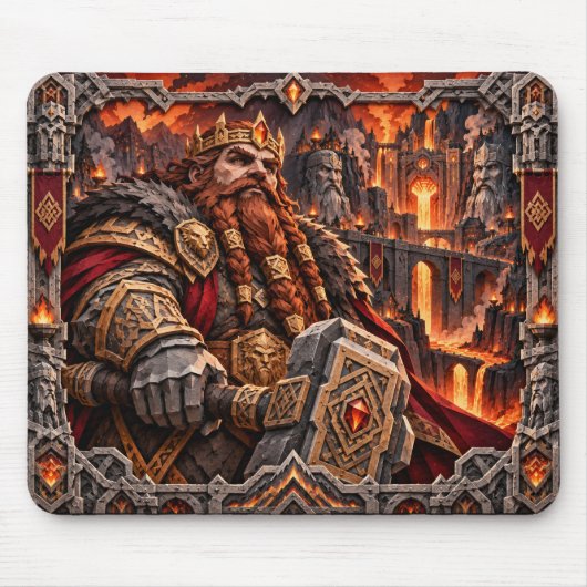 Dwarf, Paper Cut Monster マウスパッド (正面)
