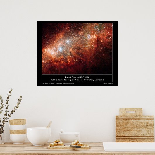 DwarfGalaxy-NGC1569-2004-06a ポスター (キッチン)