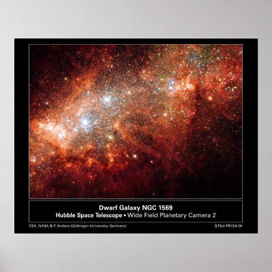 DwarfGalaxy-NGC1569-2004-06a ポスター (正面)