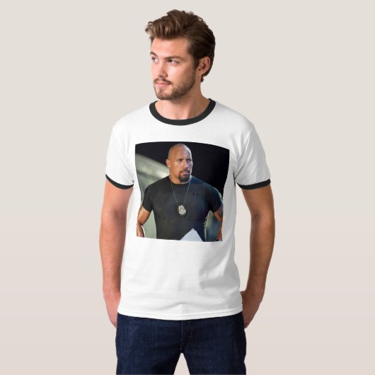 Dwayne Johnsonイメージシャツ Tシャツ (正面フル)