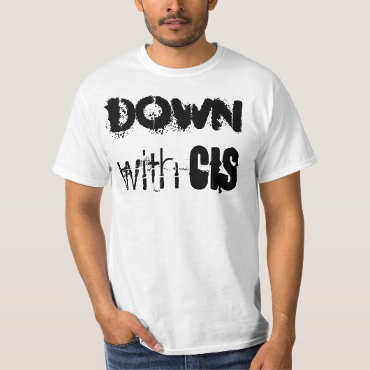 dwcの価値t tシャツ (正面)