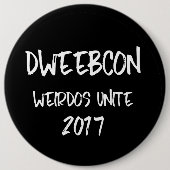 Dweebconボタン 缶バッジ (正面)