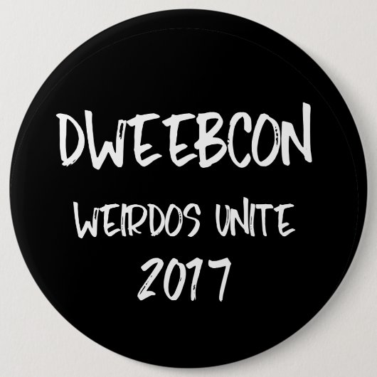 Dweebconボタン 缶バッジ (正面)