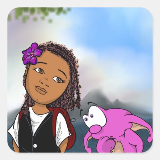 Dweeblinks スクエアシール (正面)