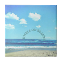 Dwell on Beauty beach scene 
