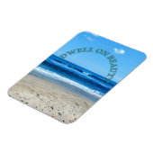 Dwell on beauty beach scene  マグネット (左側)