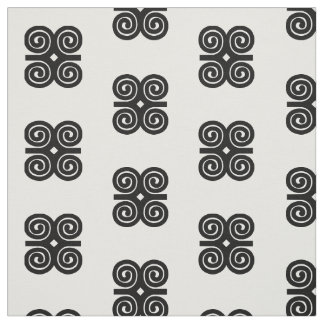 Dwennimmenの強さ|の謙遜のAdinkraの記号 ファブリック