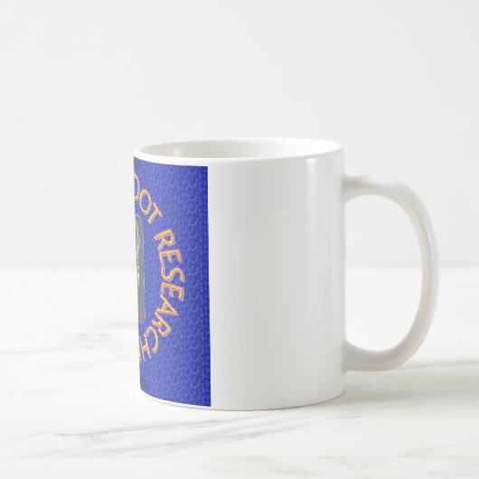 dwsのビッグフットの研究者 コーヒーマグカップ (右)