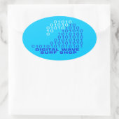 DWSSロゴシール 楕円形シール (バッグ)