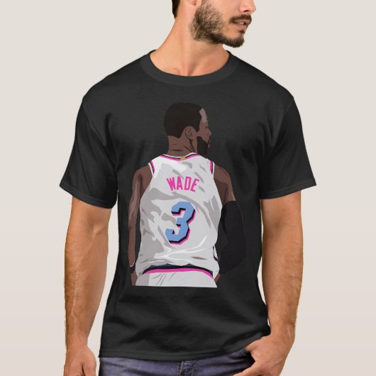 Dwyane Wade Back-To Tシャツ (正面)