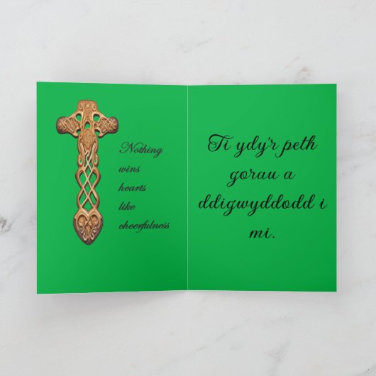 Dwynwen Nothing Wins Hearts Like Cheerfulness  カード (内部)