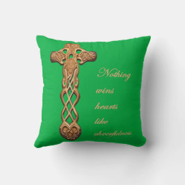 Dwynwen Nothing Wins Hearts Like Cheerfulness  クッション