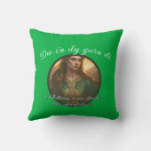 Dwynwen Nothing Wins Hearts Like Cheerfulness Quot クッション (裏面)