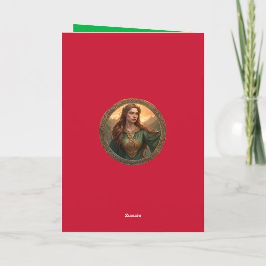 Dwynwen The Patron Saint Of Lovers カード (裏面)