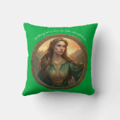 Dwynwen The Patron Saint Of Lovers クッション (裏面)