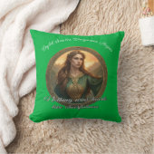 Dwynwen The Patron Saint Of Lovers クッション (ブランケット)
