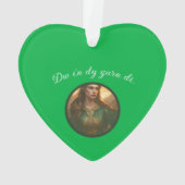 Dwynwen The Patron Saint Of Lovers Cut Out v2 オーナメント (裏面)