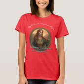 Dwynwen The Patron Saint Of Lovers Tシャツ (正面)