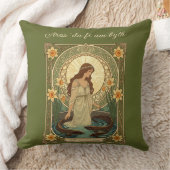 Dwynwen's Well And Sacred Fish クッション (ブランケット)