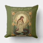 Dwynwen's Well And Sacred Fish クッション (正面)