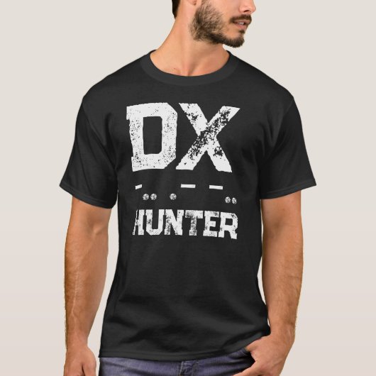 DX DADモールス信号ハンター Tシャツ (正面)