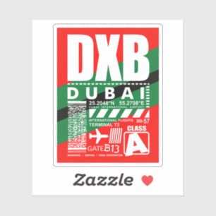 DXBドバイエアポート シール