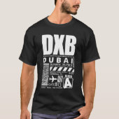 DXBドバイエアポート Tシャツ (正面)
