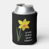 Dydd Gyl Dewi Hapus Hapus Happy St David's Day 缶クーラー (缶正面)