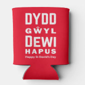 Dydd Gyl Dewi Hapusŵハッピーセントダビッドデイ4 缶クーラー (裏面)